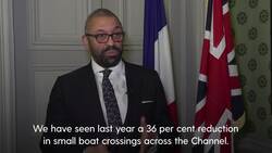Cleverly hails 'impressive' French efforts on illegal migration at Paris meeting News Clip