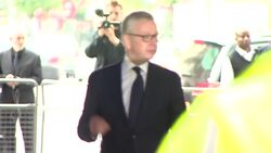 Michael Gove MP arriving at BBC Broadcasting House News Clip