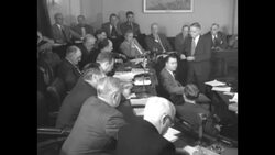 Admirals Halsey and Blandy testify before the House Armed Services Committee News Clip