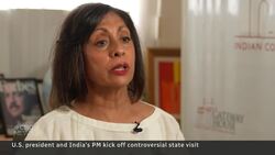 Indian Prime Minister Narendra Modi gets warm welcome in Washington News Clip