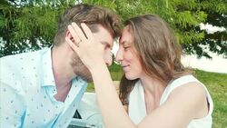 Young couple in love. Stock Footage