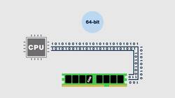 CompTIA A+ Certification Core 1 (220-1101) - 32-Bit Versus 64-Bit Computing Instructional Video