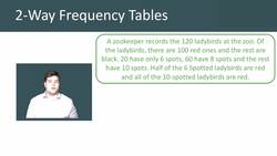Introduction to Two-Way Frequency Tables: Definition and Examples Instructional Video