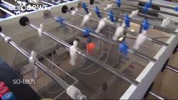 Robot can beat you at table football News Clip