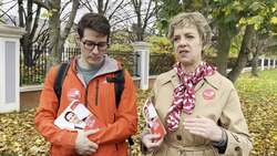 Ivana Bacik calls for civility to re-enter politics following the election of Donald Trump News Clip