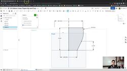 Coffee Cup Tutorial (IED Onshape) Instructional Video