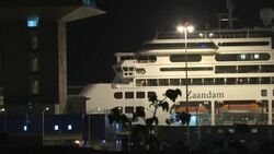 CLEAN : Coronavirus: Zaandam cruise ship enters the Panama Canal News Clip