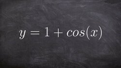 Learn How to Graph Cosine with a Vertical Translation Instructional Video