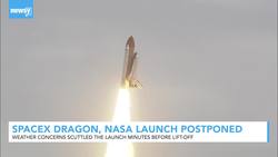 SpaceX Crew Dragon Flight Postponed Due To Weather News Clip