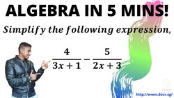 Algebraic Simplification the Easy Way! Instructional Video