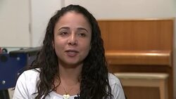 Brazilian mothers of children affected by Zika virus visit UK to raise awareness Stock Footage