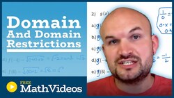 Define Domain and Domain Restrictions Instructional Video