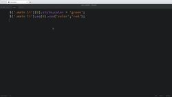 Modern Web Design with HTML5, CSS3, and JavaScript - JavaScript Versus jQuery and How to Use jQuery to Write Codes? Instructional Video