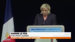 France’s far right celebrates leading in first round of elections News Clip