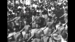 Sultan of Johor Bahru celebrates 80th birthday, 60th anniversary of his reign and the crowning of Sultana Marcella in Malaya News Clip