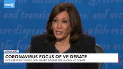 VP Debate: Mike Pence, Kamala Harris Clash On Pandemic Response News Clip