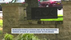 Law enforcement increases patrols in Rockland after terror attack in Colorado News Clip