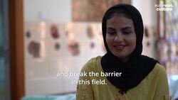 Breaking all the rules! Female Iraqi furniture-maker carves up stereotypes News Clip