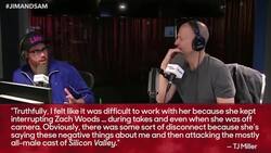 TJ Miller Says ‘Silicon Valley’ Actress Was “Difficult” to Work With | THR News News Clip