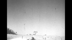 Special high-speed cameras record test of rocket sled at USAF Flight Test Center in Mojave Desert in California News Clip