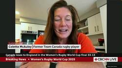 Canada falls to England in Women's Rugby World Cup final News Clip