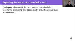 Reading around the text 'Curiosity: The Story of a Mars Rover' Instructional Video