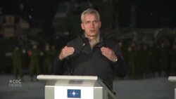 Trudeau, NATO's secretary-general discuss Russia's invasion of Ukraine News Clip