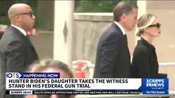 Hunter Biden's daughter Naomi testifies about father's drug use during trial News Clip