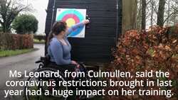 Irish Paralympic archer training at home targets Tokyo Games News Clip