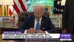President Biden Signs Ukraine Bill, Seeks $40B Aid News Clip