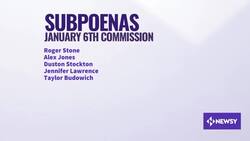 House Jan. 6 Panel Subpoenas Alex Jones And Roger Stone News Clip