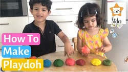How to Make Playdoh with Flour and Salt Instructional Video