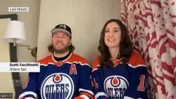 Die-hard Oilers fans head to Las Vegas in hopes of witnessing a slice of history with a record-tying win streak News Clip