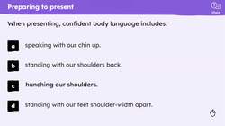 Presenting a non-chronological report about Portia spiders Instructional Video