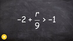 Graphing and solving a two step inequality Instructional Video