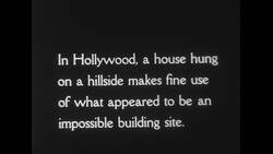 Hollywood, c.1951: In Hollywood, Mr. and Mrs. Guthrie, Jr.'s house is cleverly hanged with the help of designer Richard Spencer. Stock Footage