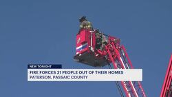 Dozens of residents escape 4-alarm fire in Paterson that damaged 3 homes News Clip