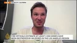 Wildfires in Los Angeles area: Thousands of homes burn as flames continue to spread News Clip