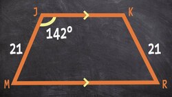 How to find the missing length of an isosceles trapazoid Instructional Video