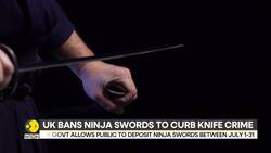 UK bans ninja swords to curb knife crime News Clip
