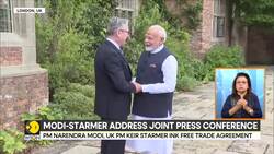 Modi, Starmer seal free trade deal in UK | 'Focusing on boosting job creation': PM Modi | WION News Clip