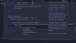 JavaScript Masterclass - Zero to Job-Ready with Hands-On Projects - Form: Edit Task / 293 Instructional Video