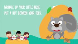 Grey Squirrel Shake Your Bushy Tail | Gray Squirrel | Kids Song | The Kiboomers Instructional Video