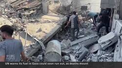 Rescues from rubble in Gaza as Israel warns of ground incursion News Clip
