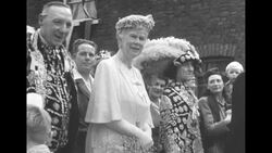 Retrospective from news archives of Britain's Queen Mary who died on 3/24/1953 News Clip