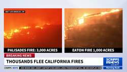 Wind gusts of 100 mph could continue to fuel Los Angeles-area wildfires News Clip