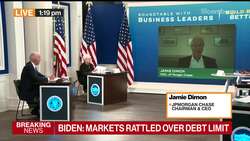 JPMorgan's Dimon Says U.S. Should Get Rid of Debt Ceiling News Clip
