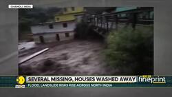 India: Several missing, houses washed away as Himalayan states reel under torrential rains News Clip