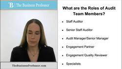 Auditing - What is the Role of Audit Team Members Instructional Video