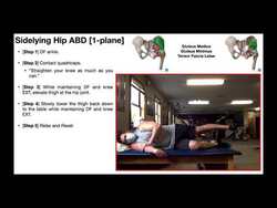 TherEx | Sidelying Hip ABDuctions & Progressions Instructional Video